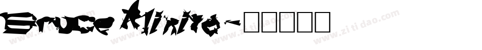 Bruce Mikita字体转换